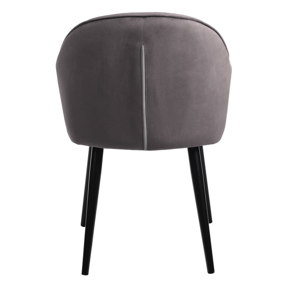 Стул Frida тёмно-серый велюр Bradex Home RF 0379