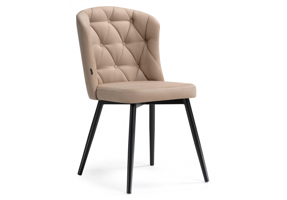 Стул Woodville Алиссум velutto 05 / черный 499990