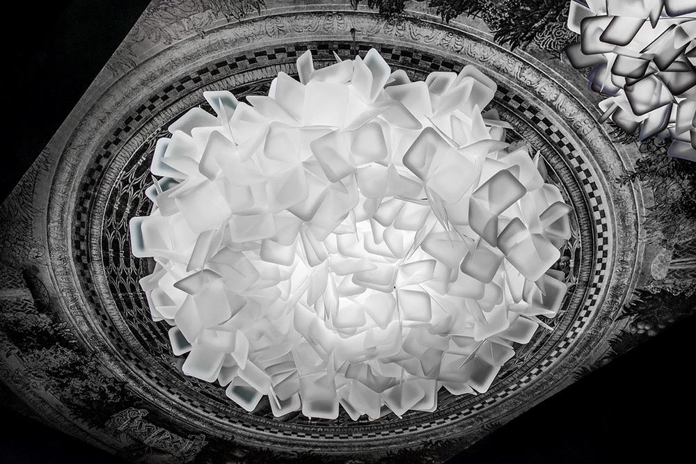 Настенный/Потолочный светильник Slamp Clizia Mini White