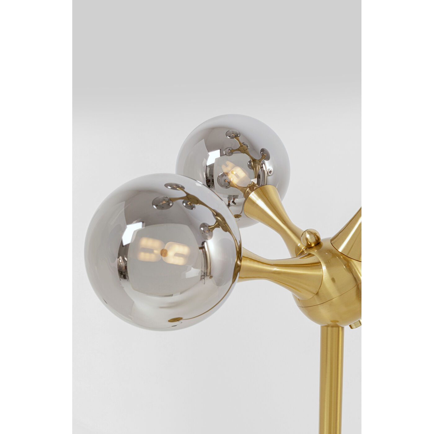 Светильник напольный Atomic Balls Brass 174cm KARE 56677