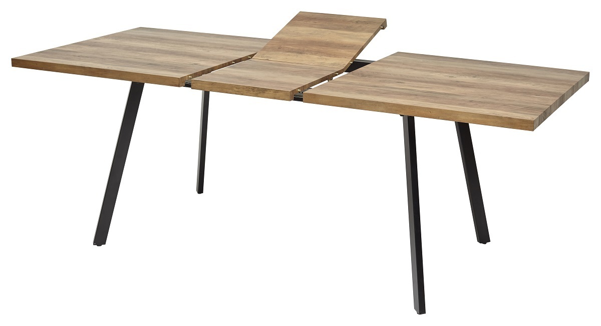 Стол PROMETEY раcкладной 120/160 x 80 см, дуб Bradex Home FR 0347