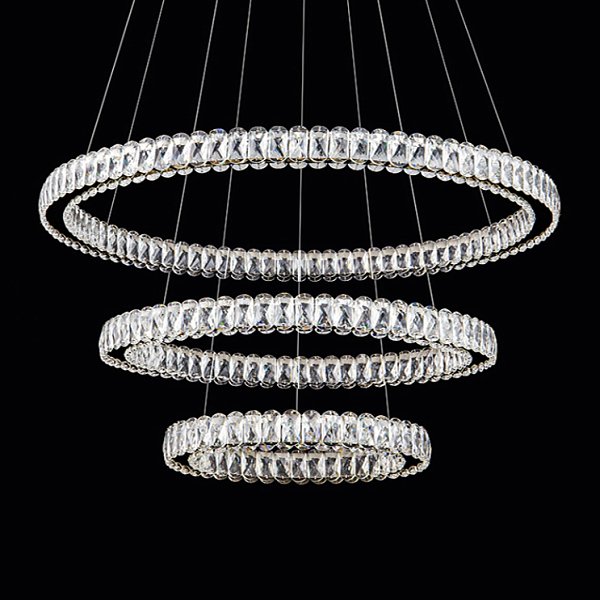 Подвесная люстра SEFENIAS B D50+70+90 Chrome by ImperiumLoft