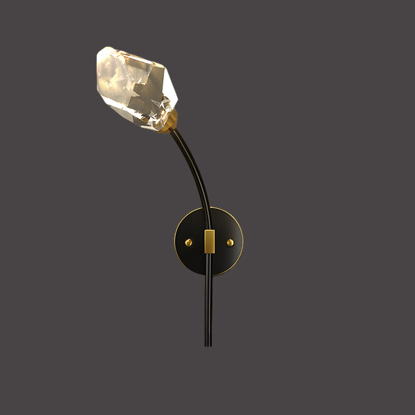 Настенный светильник CRISTEL C WALL L23 Left Black by ImperiumLoft