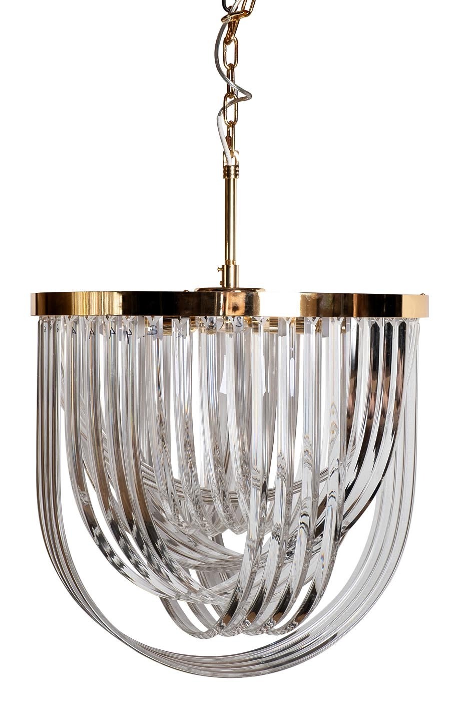 Люстра изящная стекло/золото Garda Decor 20MD3279-6G