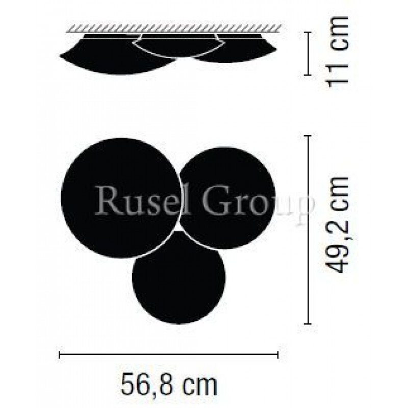 Потолочный светильник Vibia Puck 5435
