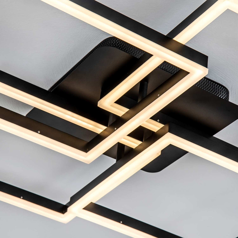 Накладная люстра LED4U L11050-4 BK