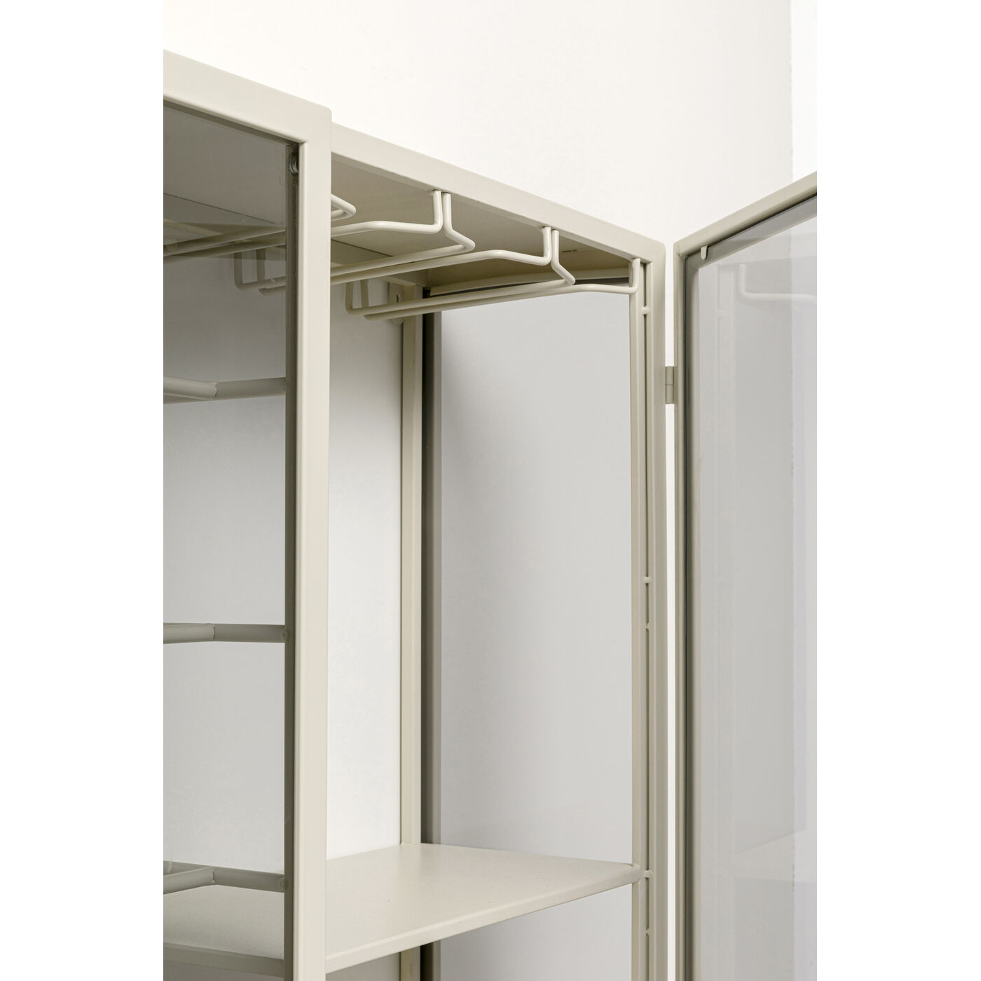 Винная полка настенная Lisboa White 75x80cm KARE 70150