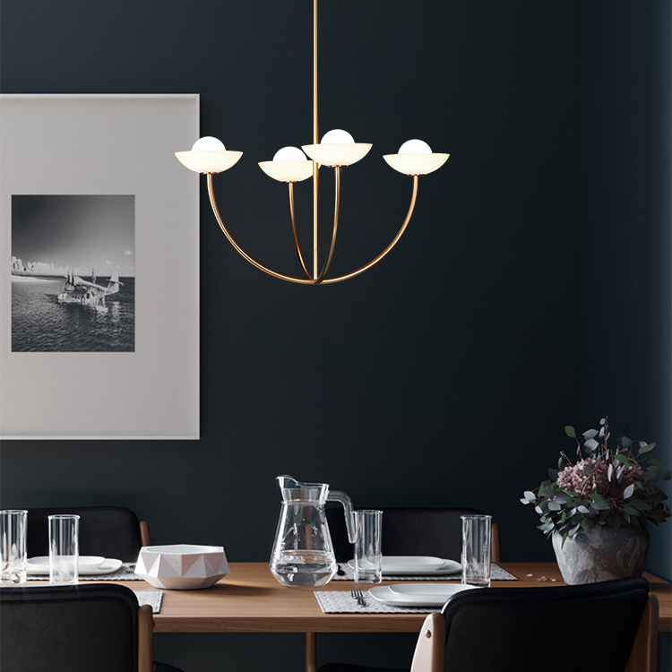 Потолочная люстра INELDA L2 Gold by ImperiumLoft