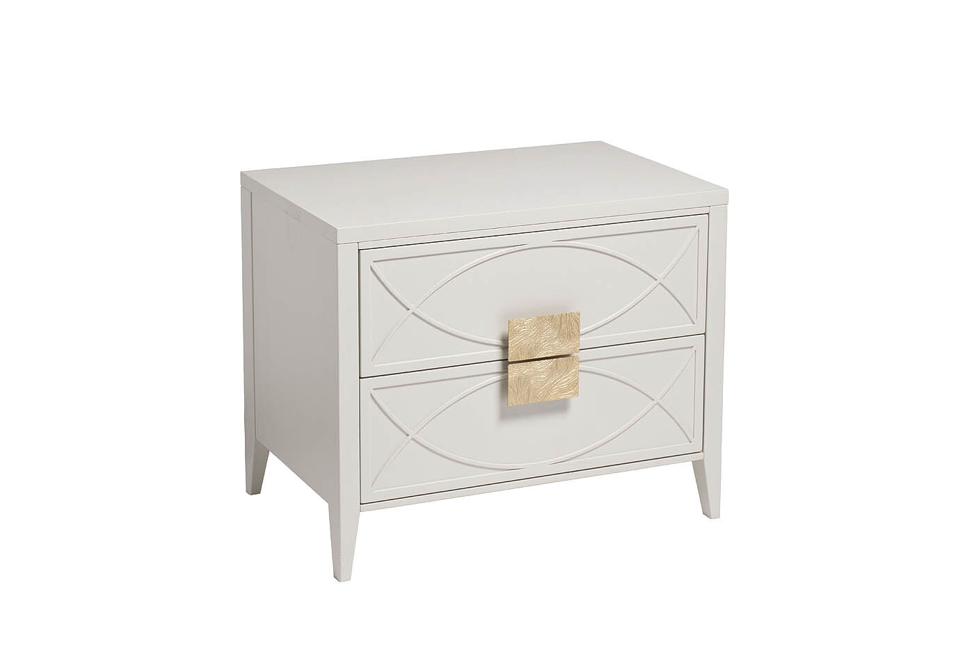 Тумбочка прикроватная бежевая Garda Decor 98BP-GD02TUMB-BEG