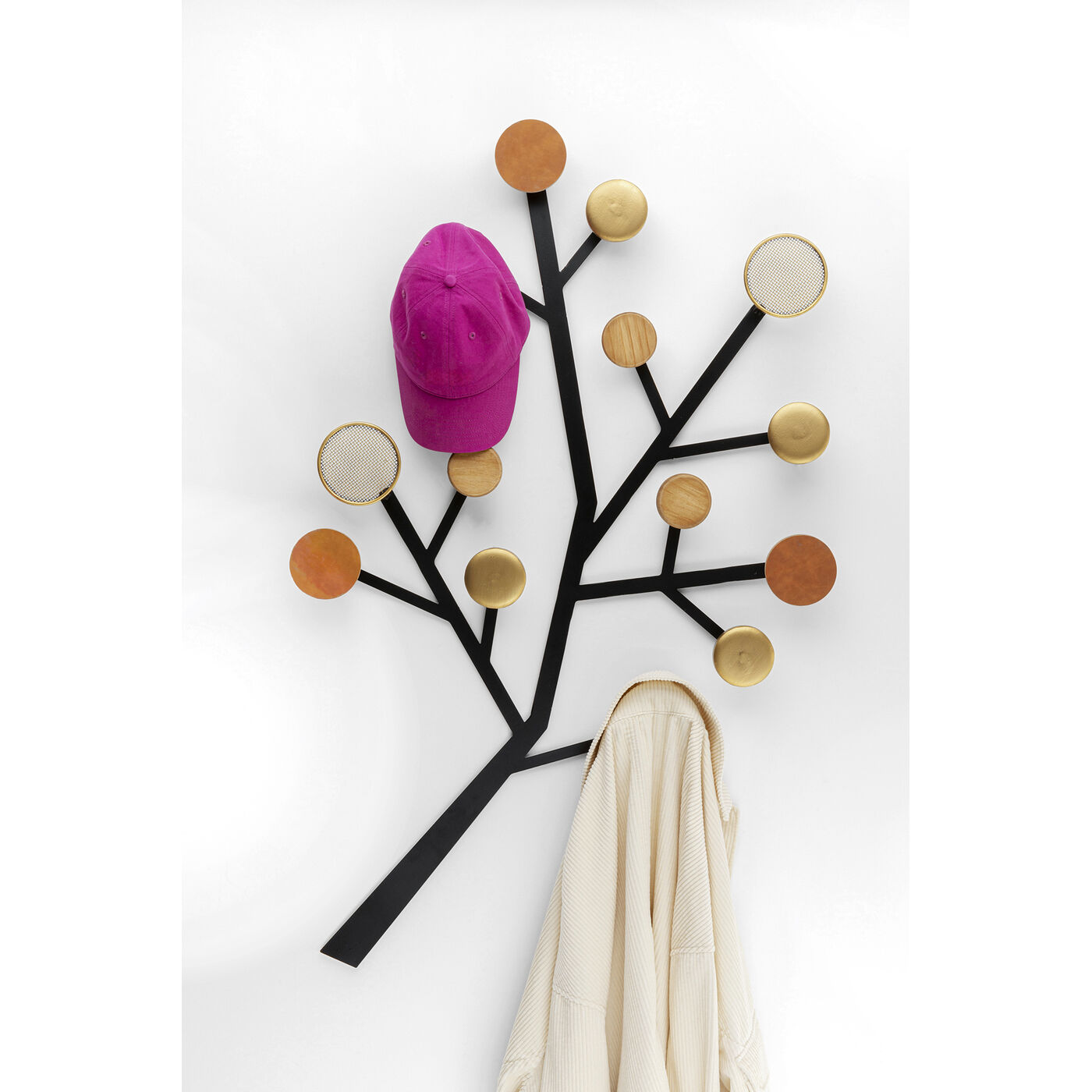 Вешалка Bubble Tree Metallic 112cm KARE 70595
