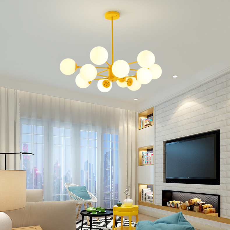 Люстра на штанге BALLS LIGHT by ImperiumLoft