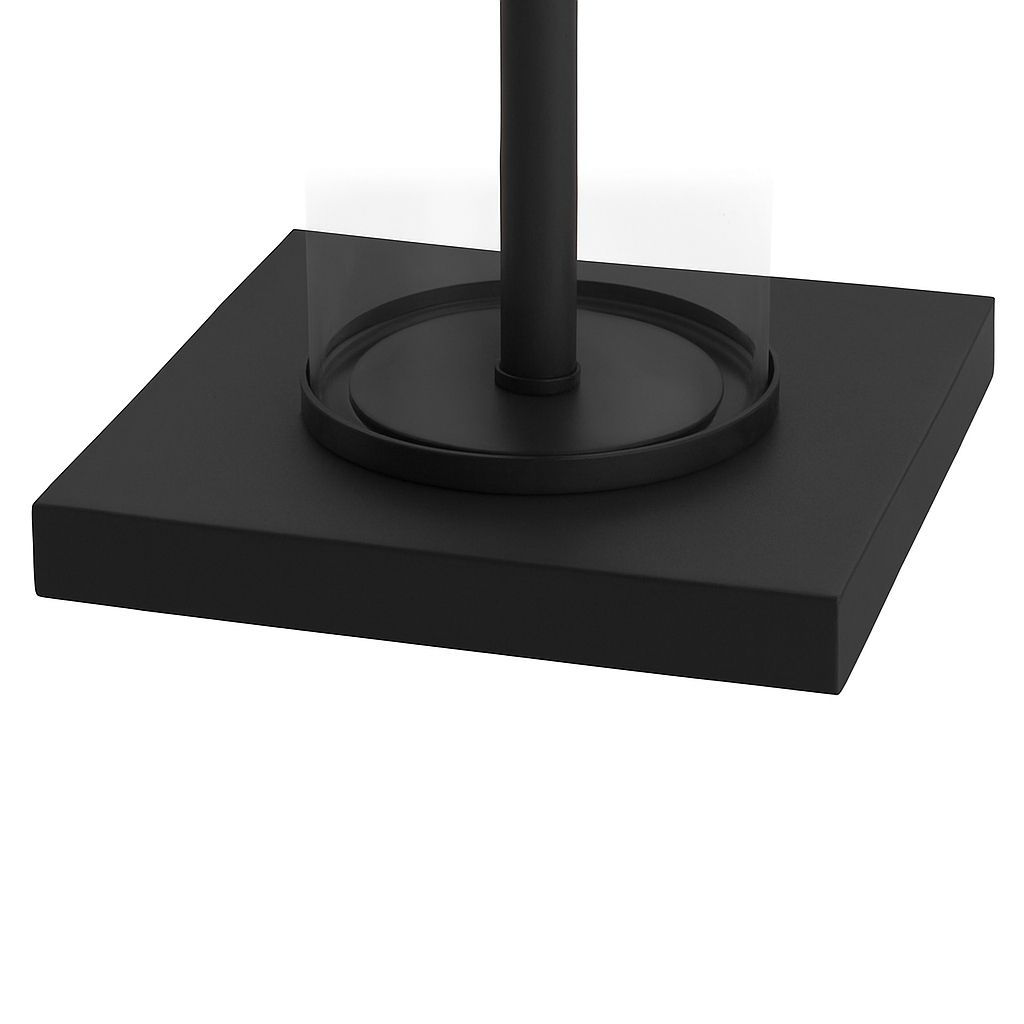 Черная настольная лампа Томас Louvre Home P2291TC