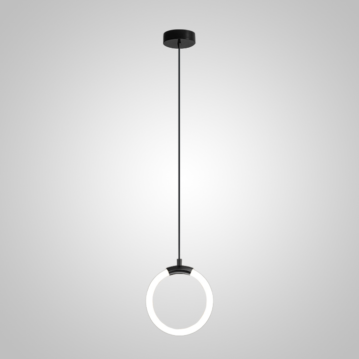 Потолочный светильник NILS D15 Black by ImperiumLoft