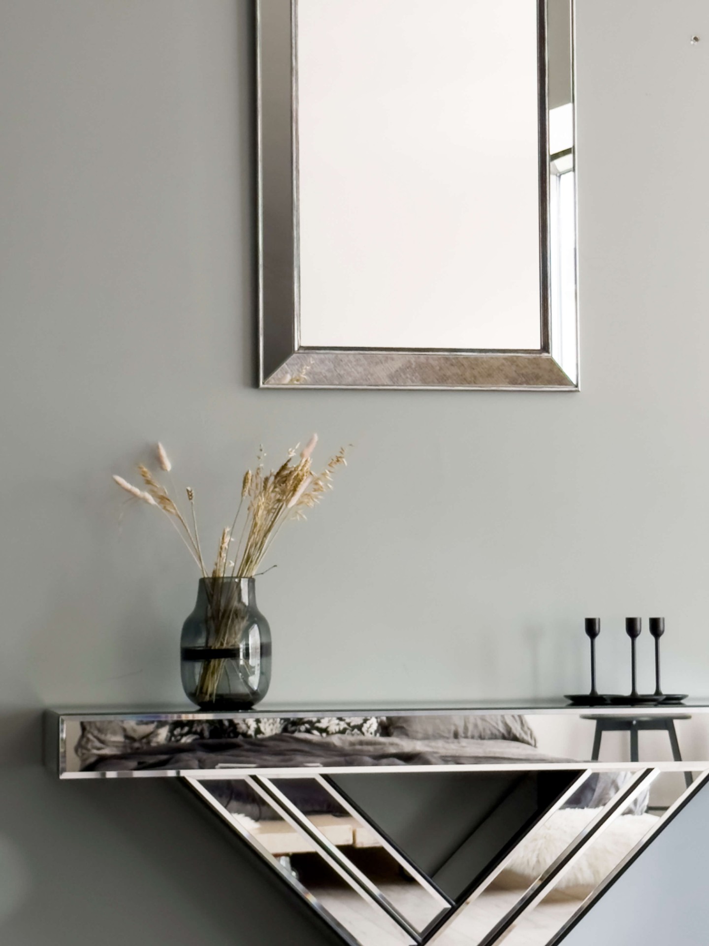 Зеркало BountyHome Miriada mini silver mv044-mini-silver