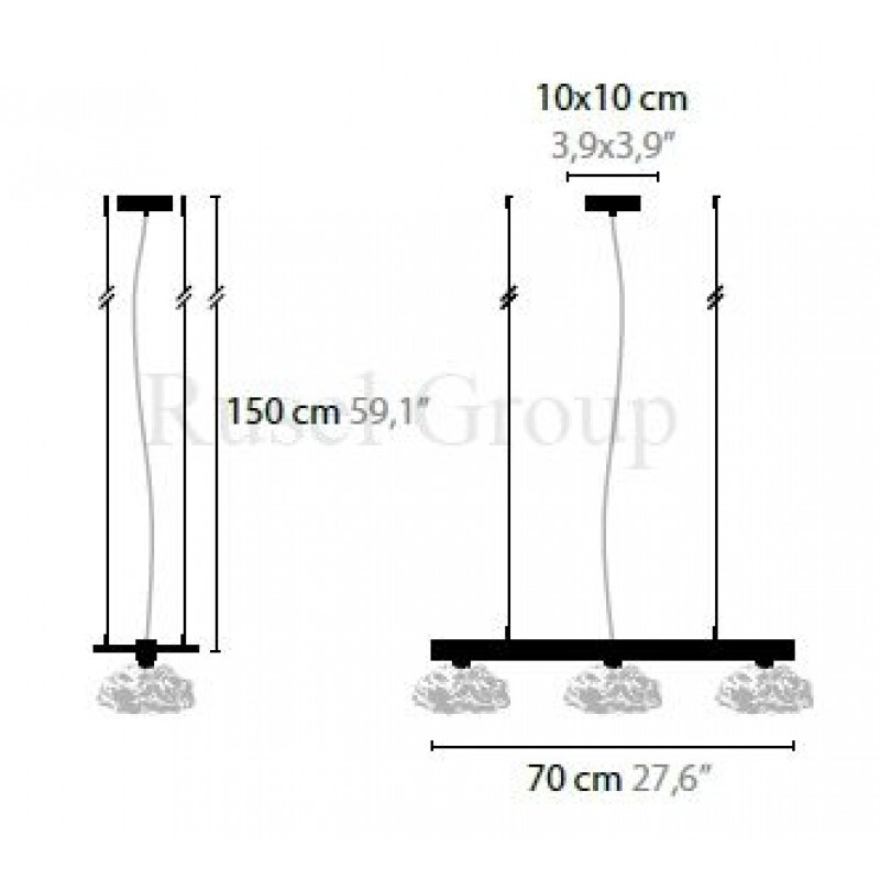 Подвесной светильник ILFARI FLOWERS FROM AMSTERDAM H3