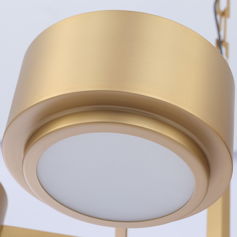 Подвесная люстра Hans-Agne Jakobsson Large Brass Chandelier for Markaryd in Sweden L8 by ImperiumLoft