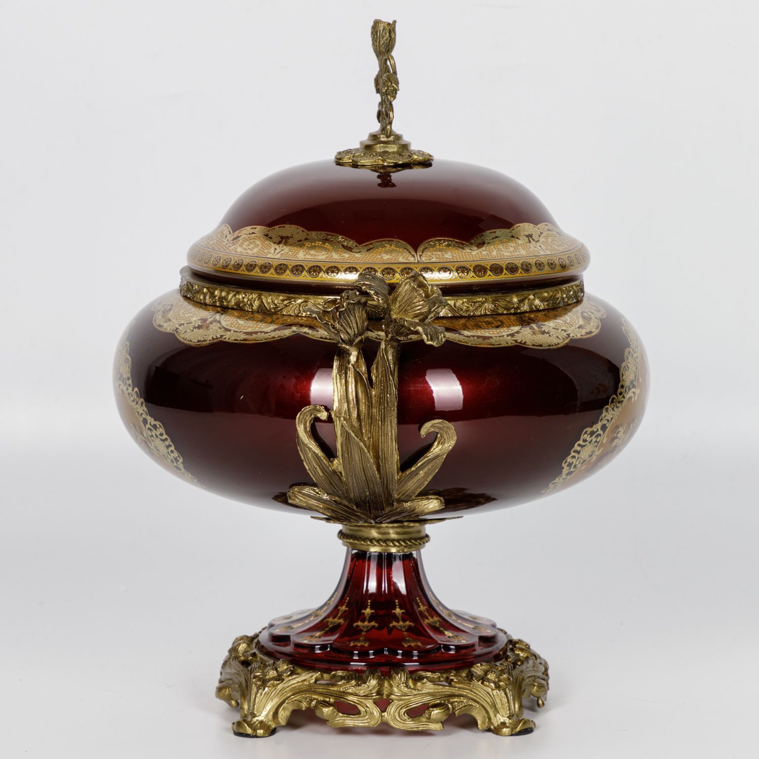 Чаша с крышкой Glasar 61-013