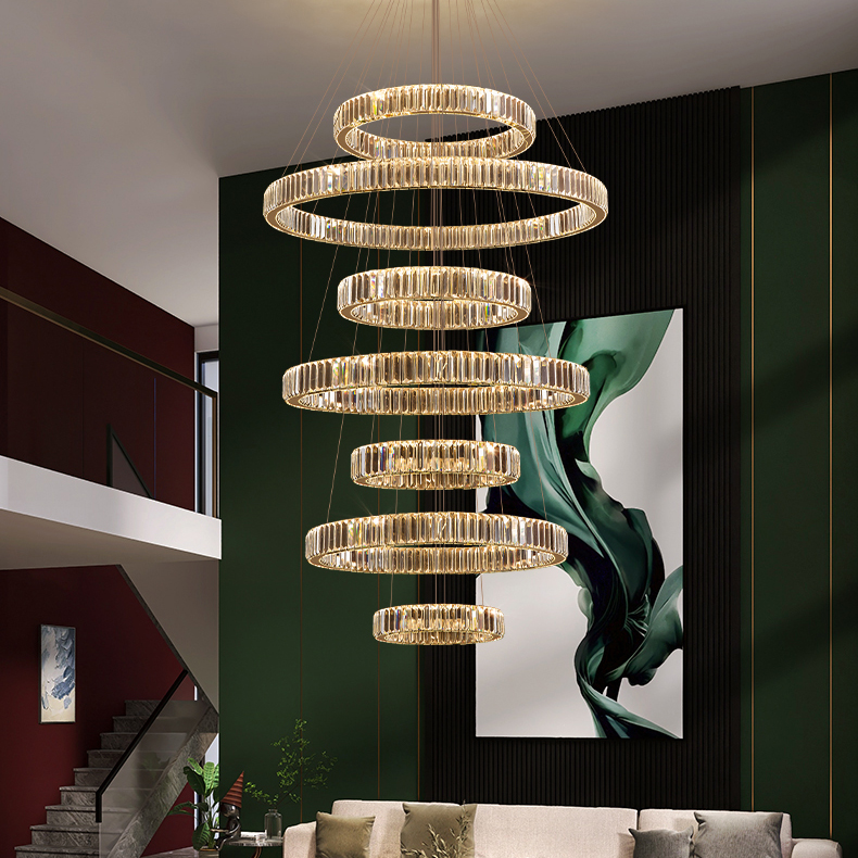 Подвесная люстра BERTOLDA COMBO D30+80+40+90+50+100+60 by ImperiumLoft