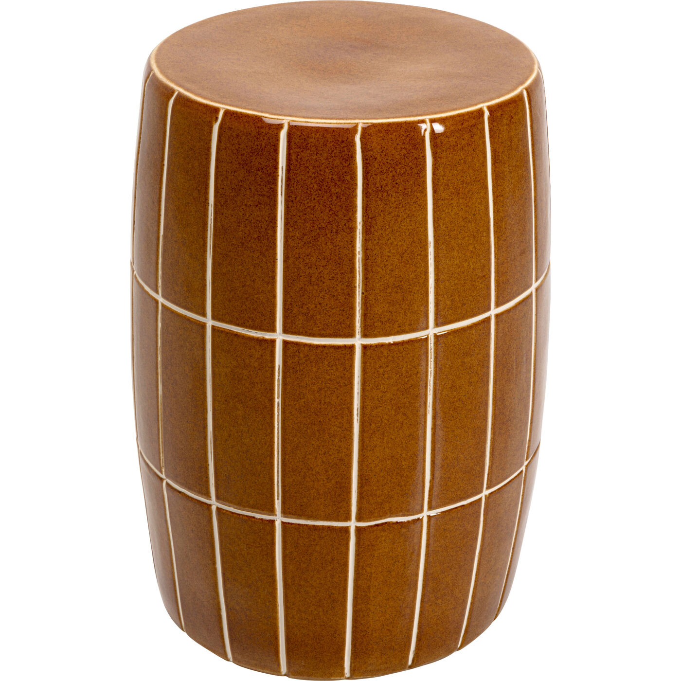 Стол приставной Bliss Tile Braun Ø33cm KARE 71093