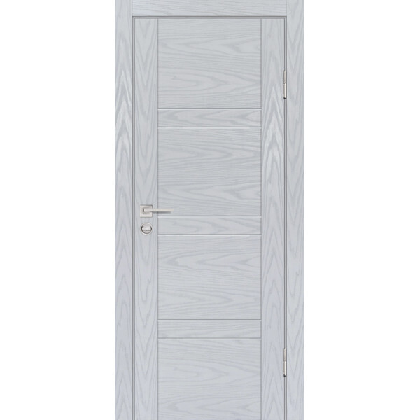 Межкомнатная дверь Graf PSM-6 лунный лакобель Дуб скай серый (1900 х 550)