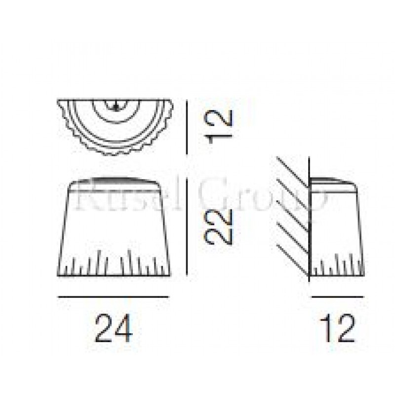 Настенный светильник Vistosi CLOTH AP P