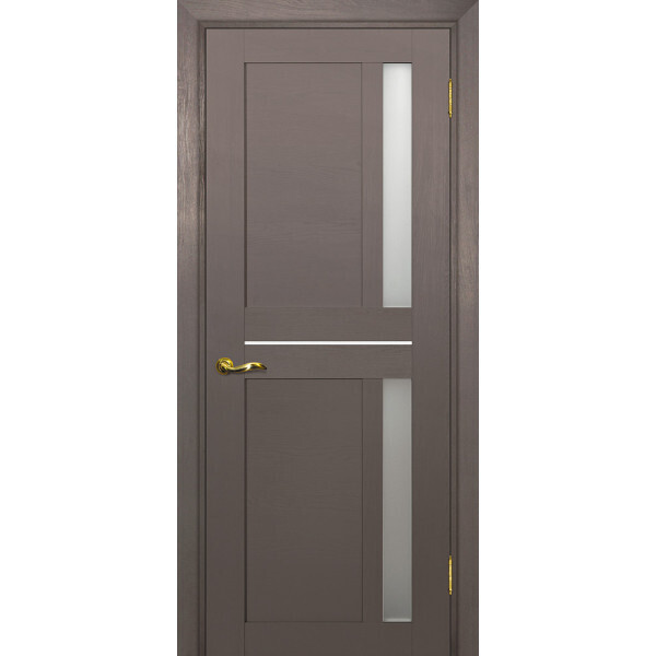 Межкомнатная дверь Graf PSU-19 белый сатинат Каменное дерево (1900 х 600)