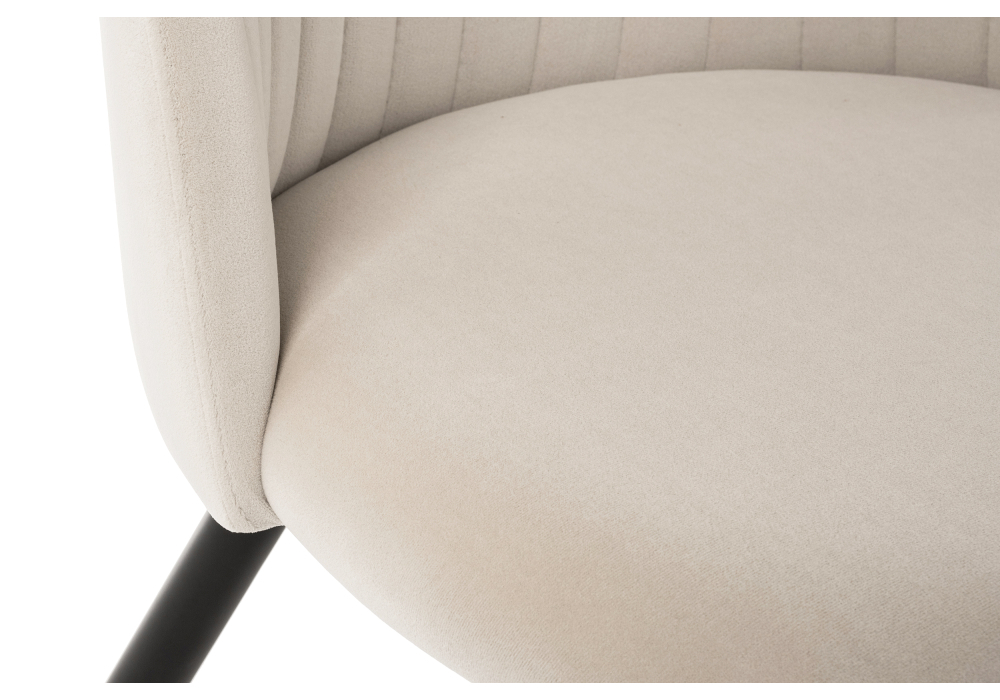 Стул Woodville Gabi 1 beige / black 15086