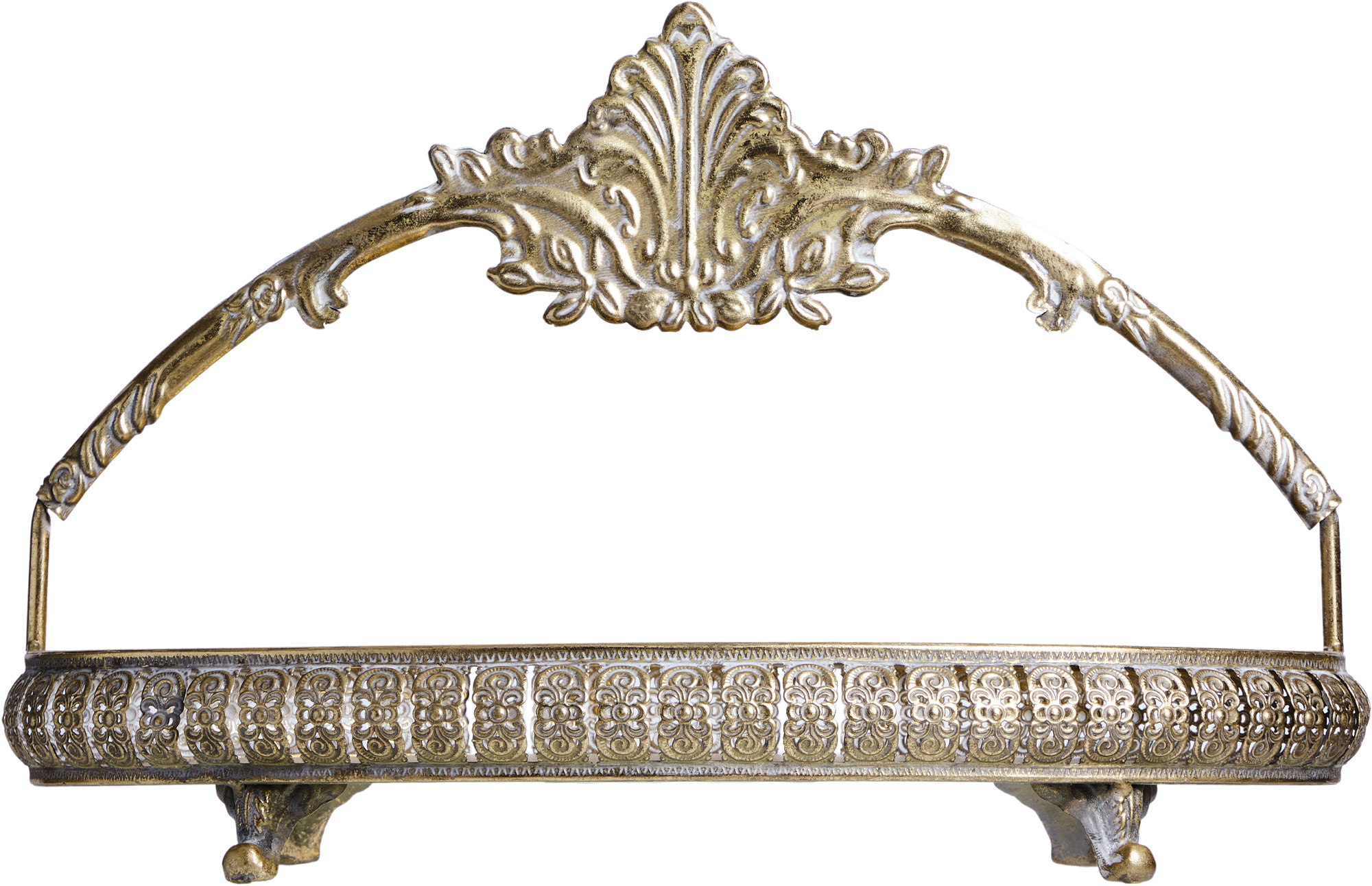 Блюдо с ручкой Эфиопия Glasar 57-245/2