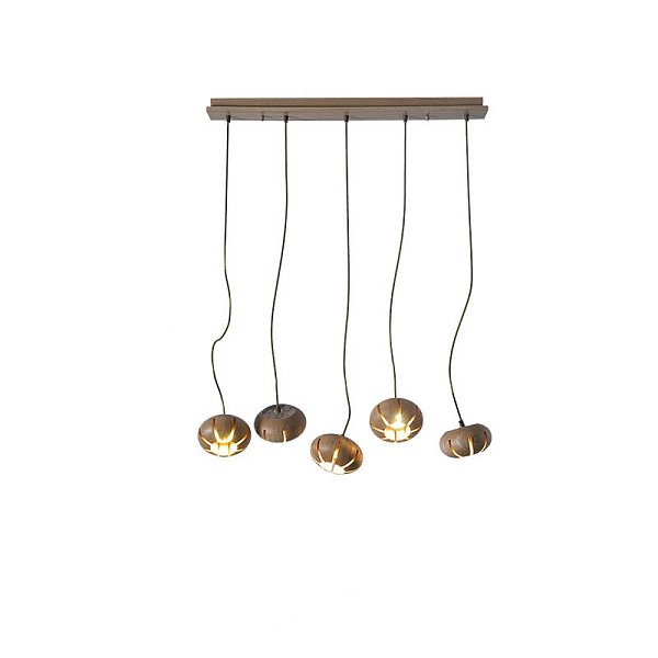 Дизайнерская люстра CAPSULES L70 Light wood by ImperiumLoft