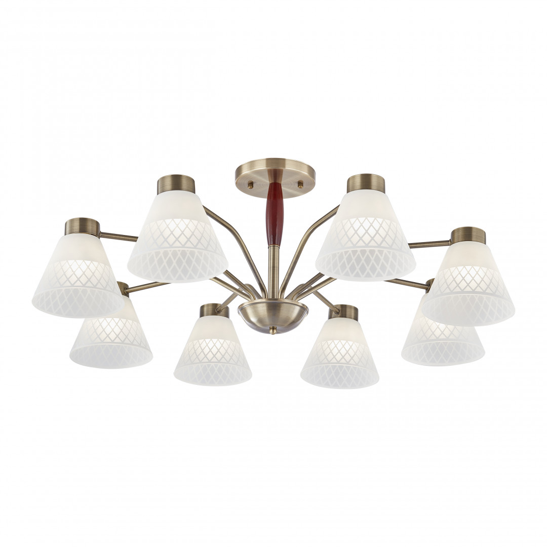 Люстра потолочная с плафонами 336350/8 AB Arte Milano