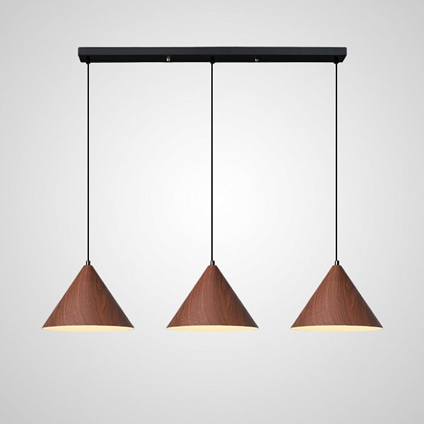 Подвесной светильник NOOMI TRIO L80 Dark brown by ImperiumLoft