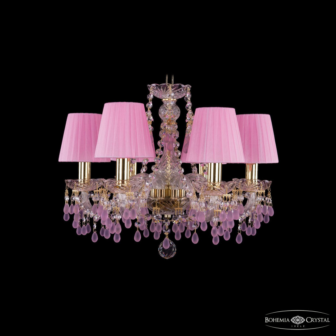Люстра хрустальная 1410/6/160 G V7010 SH1 Bohemia Ivele Crystal
