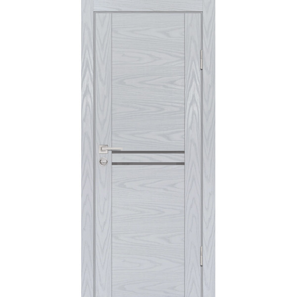 Межкомнатная дверь Graf PSM-4 серый лакобель Дуб скай серый (2000 х 700)