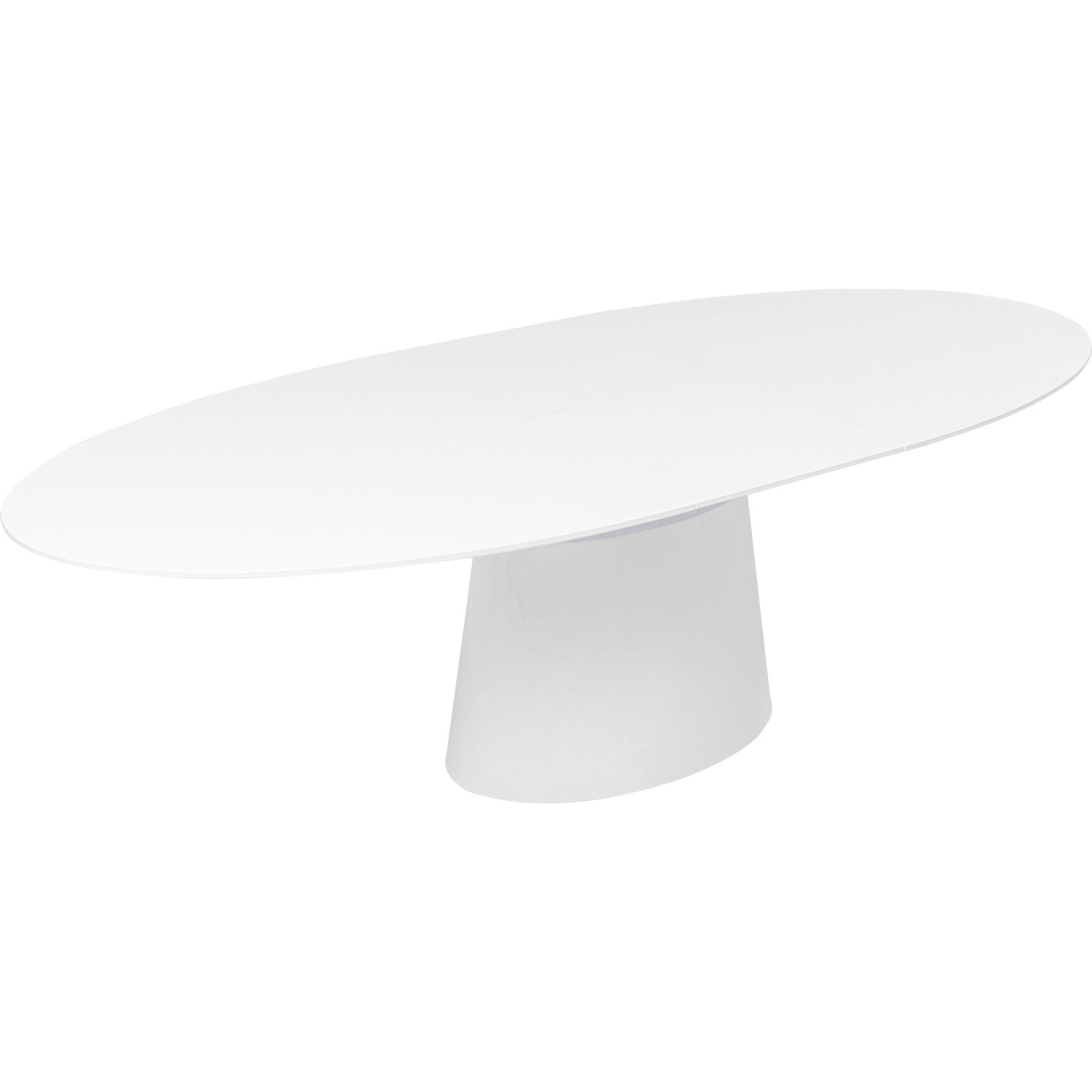 Стол раздвижной Benvenuto White Gloss200(50)x110cm KARE 40819