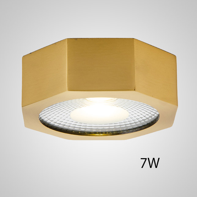 Точечный светильник MAUD D12 Brass 5W by ImperiumLoft