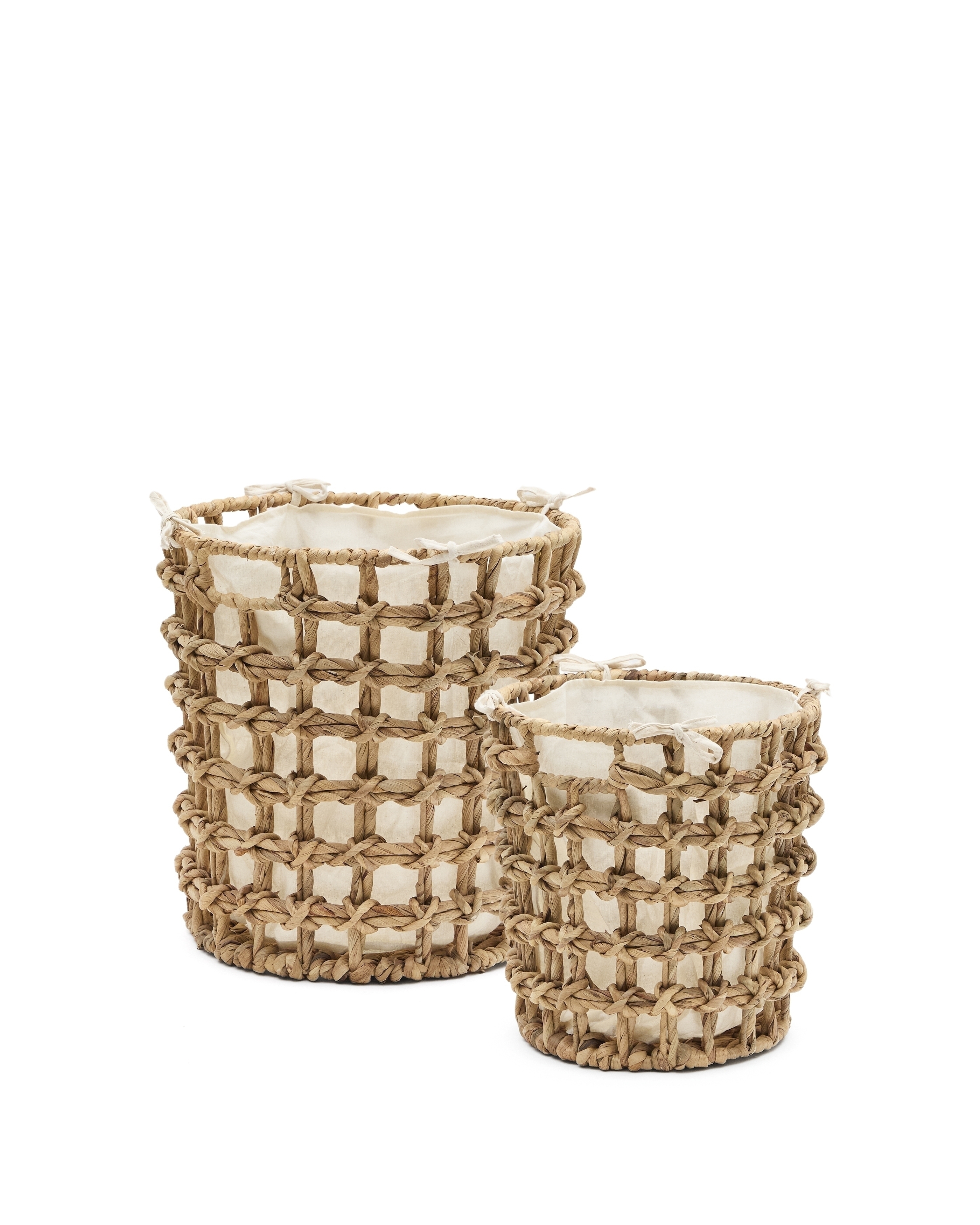 Набор из 2-х корзин Dilam из натурального волокна Ø 30 см / Ø 38 см La Forma (ex Julia Grup)