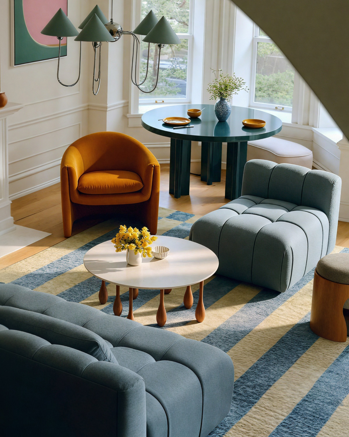 Люстра Шанталь с конусными плафонами Louvre Home LCH330325XNP