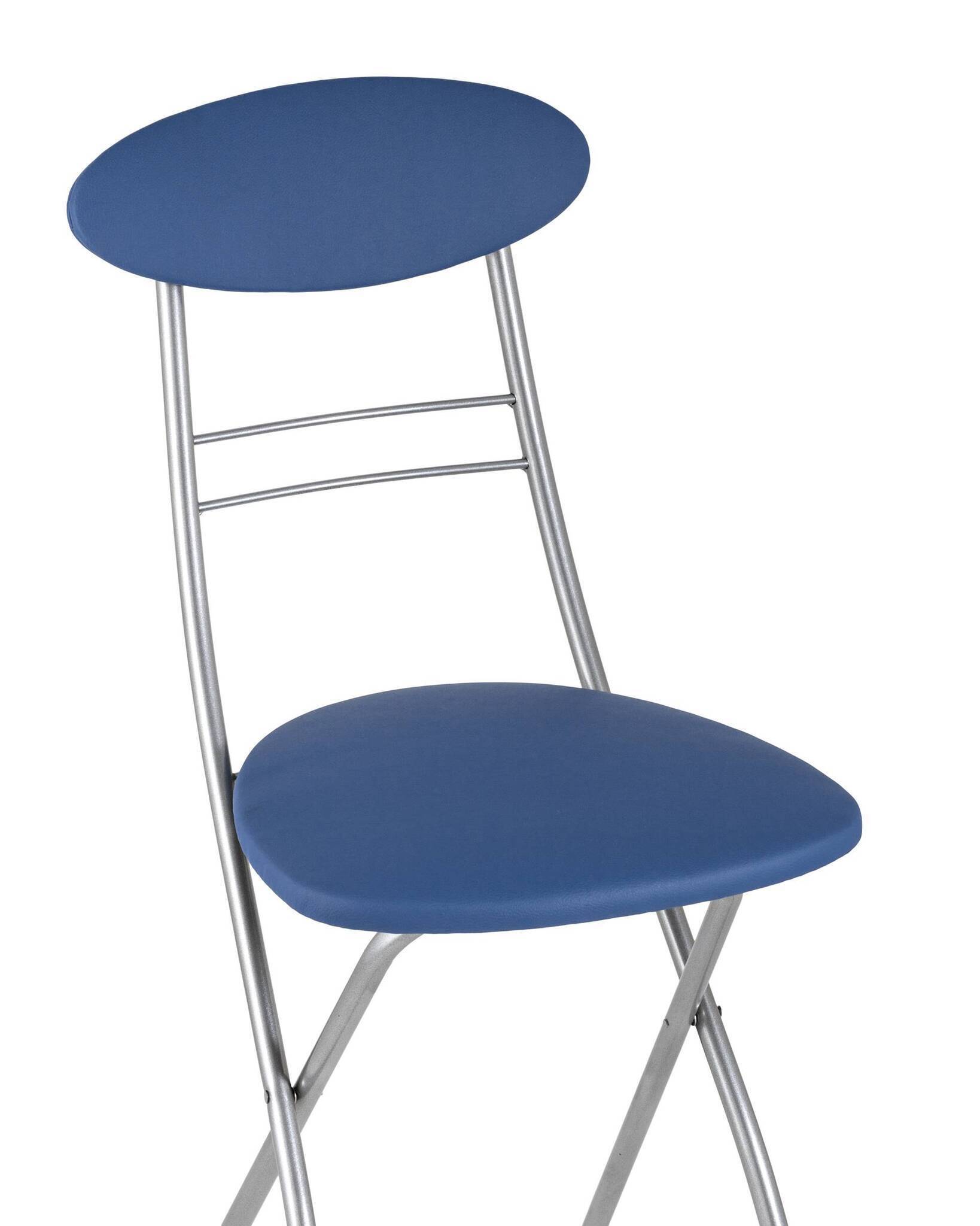 Стул складной М8-01 Компакт синий Stool Group