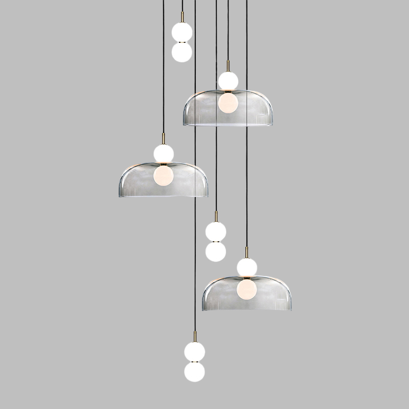 Подвесной светильник ROCCO COMBO B D85 6 подвесов by ImperiumLoft