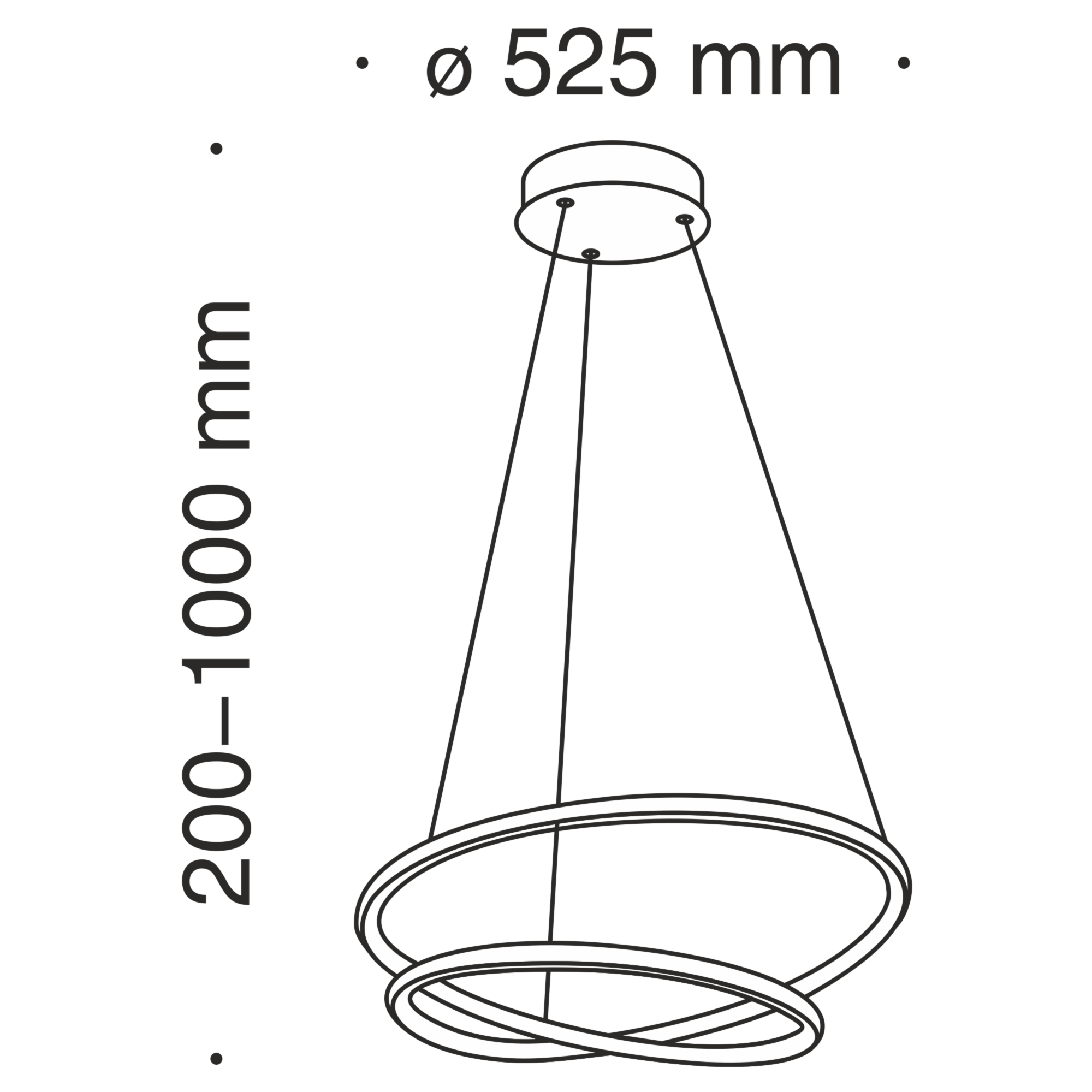Подвесной светильник Maytoni MOD100PL-L47W