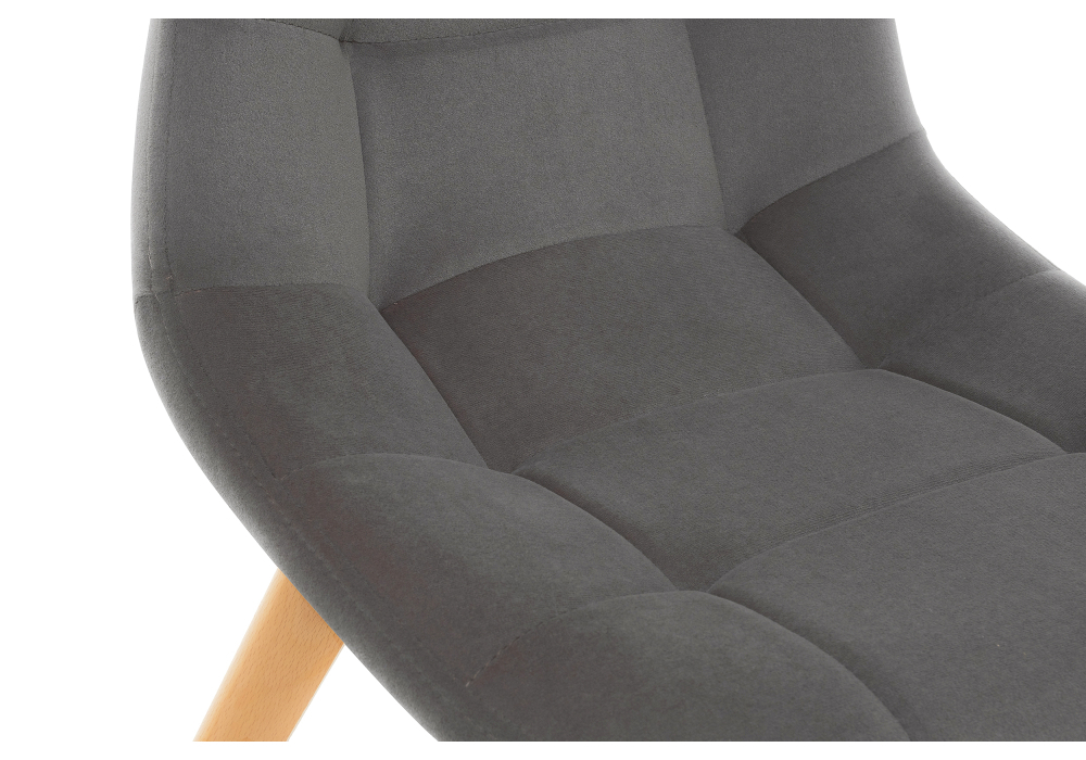 Стул деревянный Woodville Filip dark gray / wood 15101