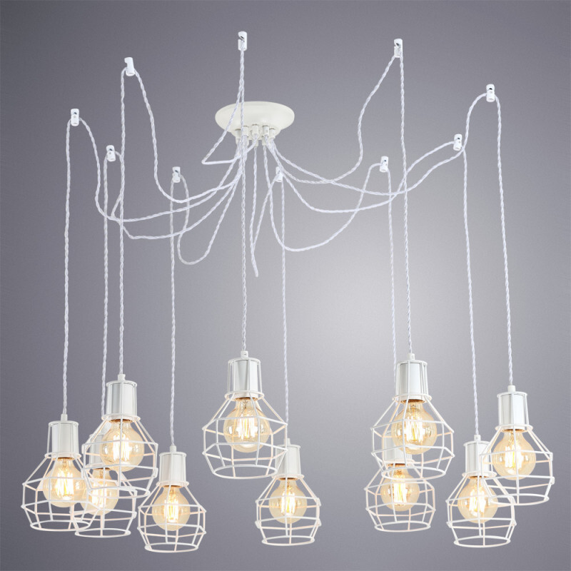 Подвесной светильник Arte Lamp A9182SP-10WH
