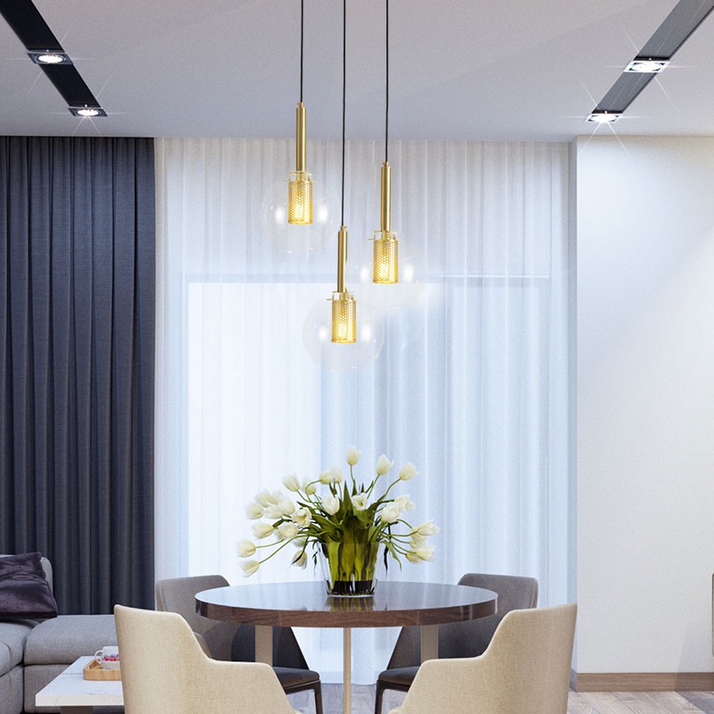 Подвесной светильник JUST 3 диск by ImperiumLoft