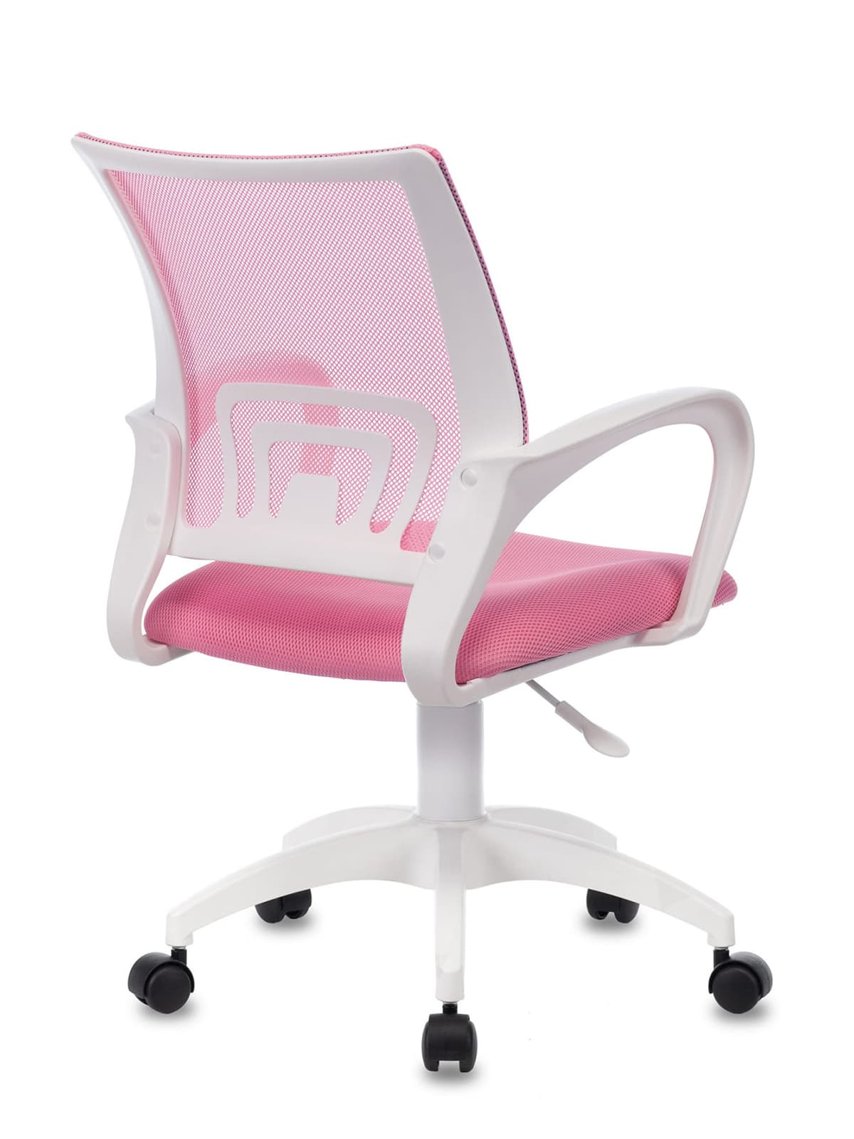 Кресло Бюрократ CH-W695NLT розовый TW-06A TW-13A сетка/ткань крестовина пластик белый Stool Group