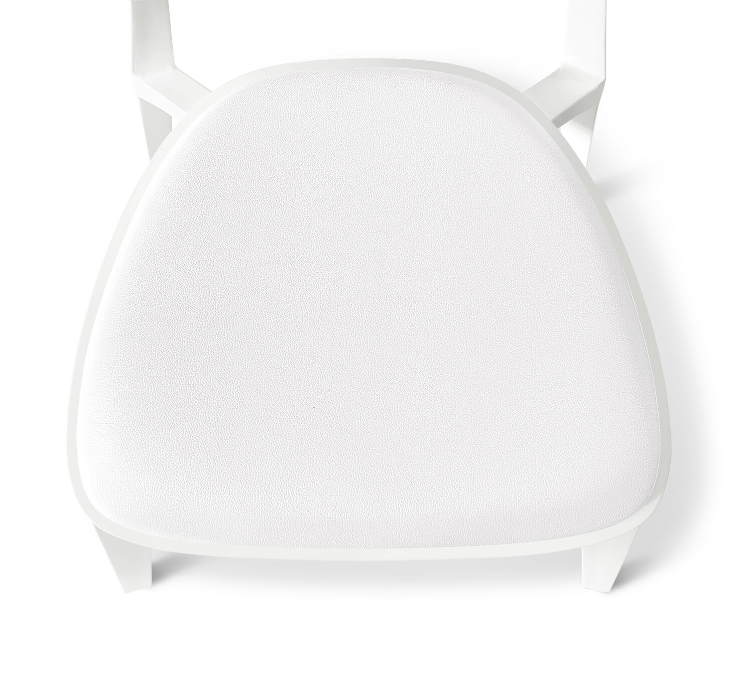 Стул Luna с мягким сиденьем белый Bradex Home RF 0037