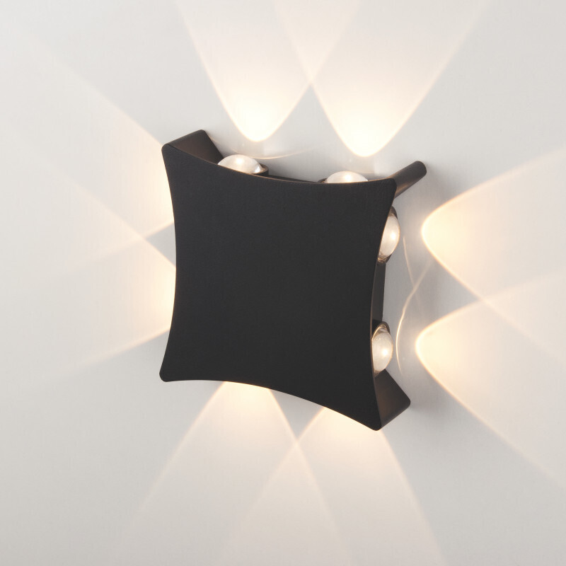 Светильник настенный Elektrostandard 1631 TECHNO LED Чёрный