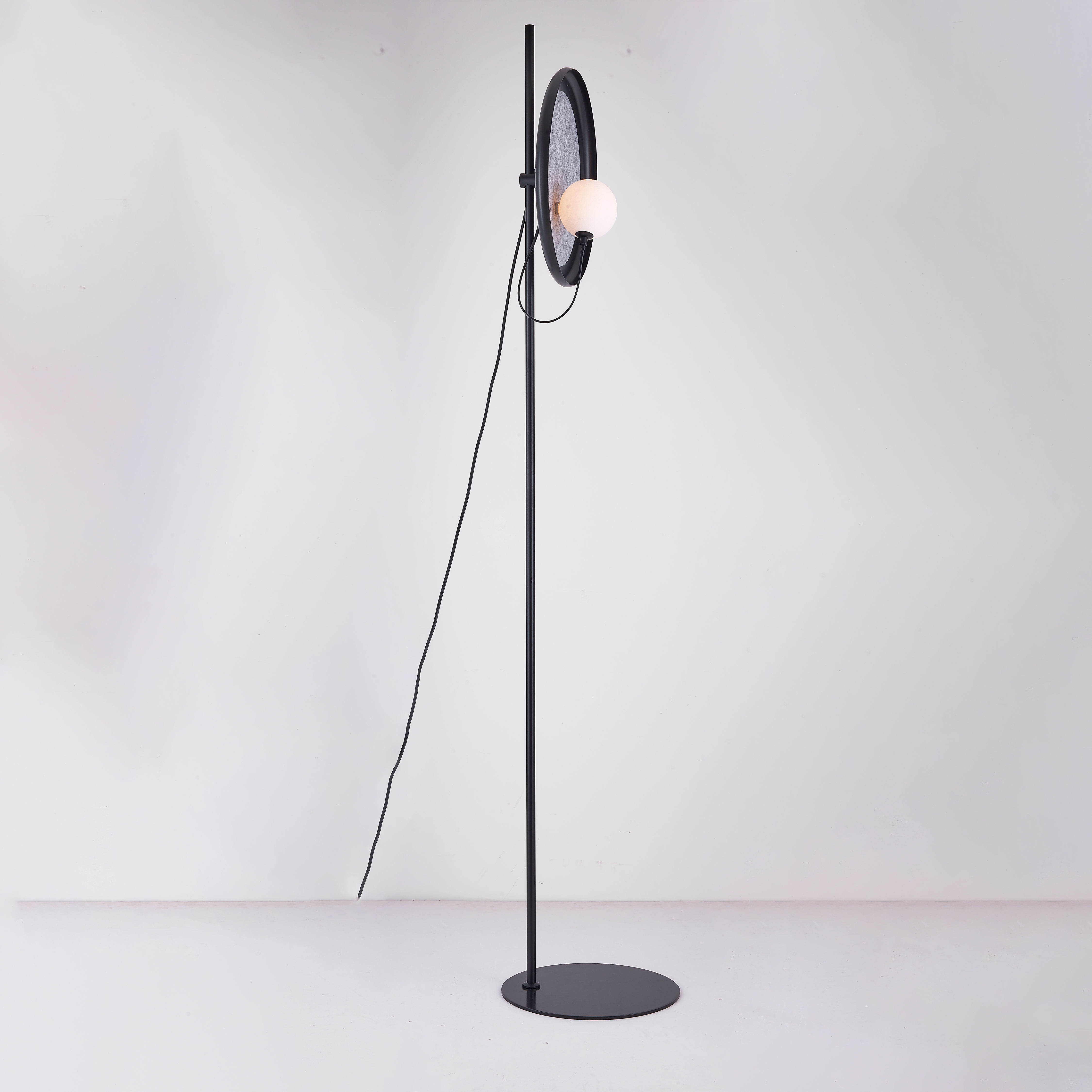 Торшер MARGOTT FL D35 Black by ImperiumLoft