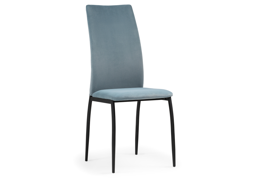 Стул Woodville Tod light blue / black 15360
