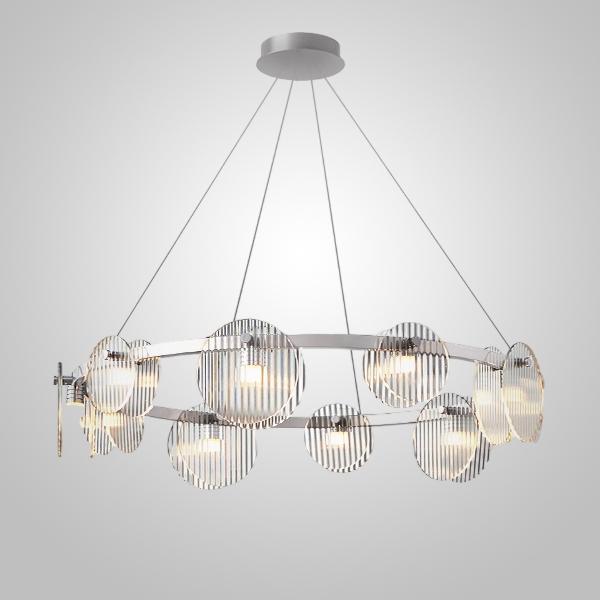 Подвесная люстра RUTGER R D80 Chrome by ImperiumLoft