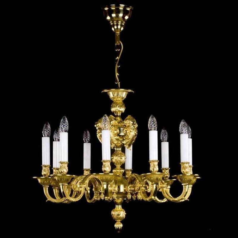 Люстра Artglass MONA X. BRASS ANTIQUE